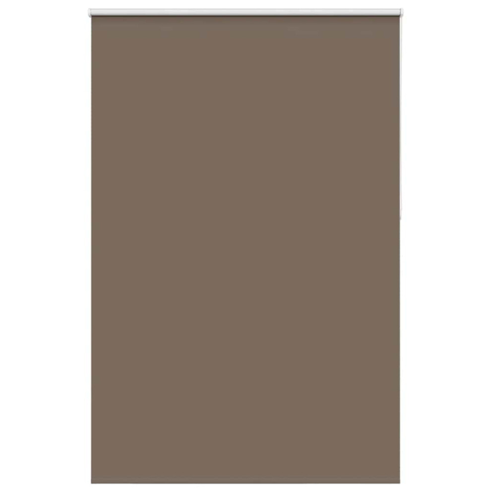 (145 X 210 cm) vidaXL Roller Blind Blackout Coffee 65x130 Cm Fabric Width 60.7 Cm Polyester