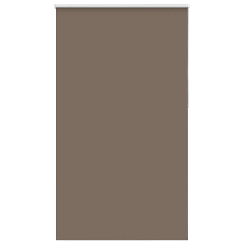 (140 X 210 cm) vidaXL Roller Blind Blackout Coffee 65x130 Cm Fabric Width 60.7 Cm Polyester