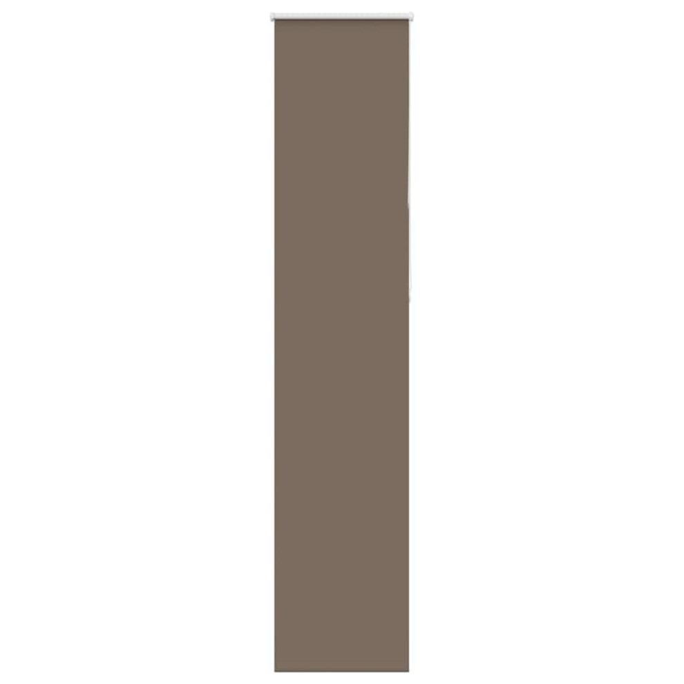 Vidaxl (50 X 230 Cm) Roller Blind Blackout Coffee 65X130 Cm Fabric Width 60.7 Cm Polyester