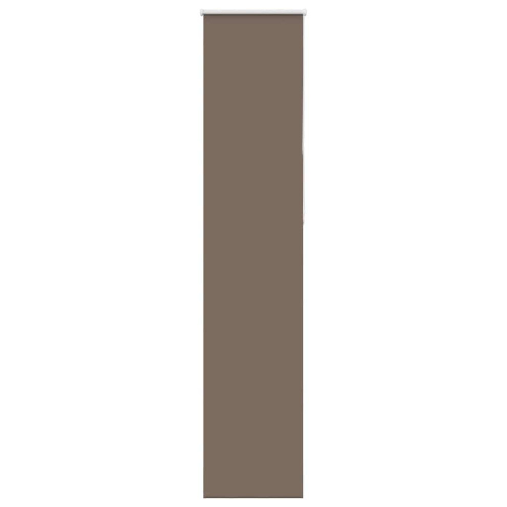 Vidaxl (55 X 230 Cm) Roller Blind Blackout Coffee 65X130 Cm Fabric Width 60.7 Cm Polyester