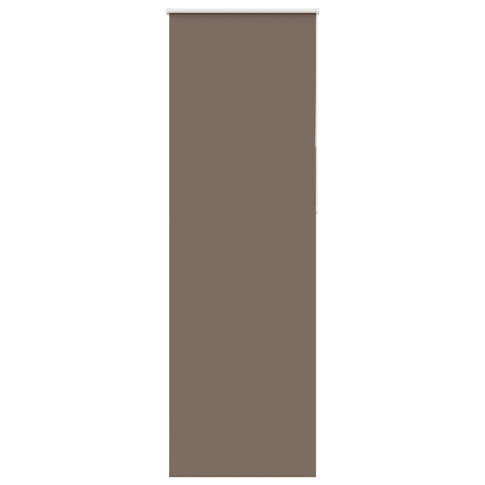 Vidaxl (65 X 230 Cm) Roller Blind Blackout Coffee 65X130 Cm Fabric Width 60.7 Cm Polyester