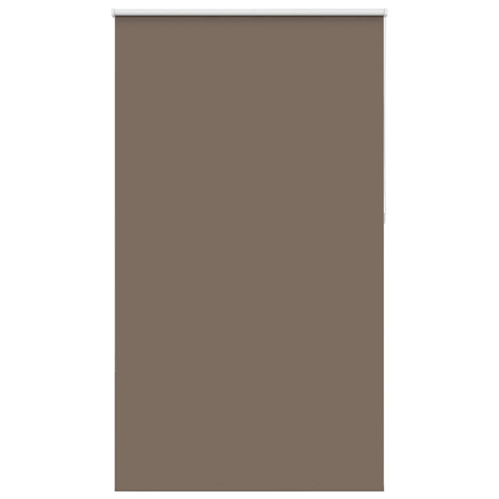 (140 x 230 cm) vidaXL Roller Blind Blackout Coffee 65x130 cm Fabric Width 60.7 cm Polyester