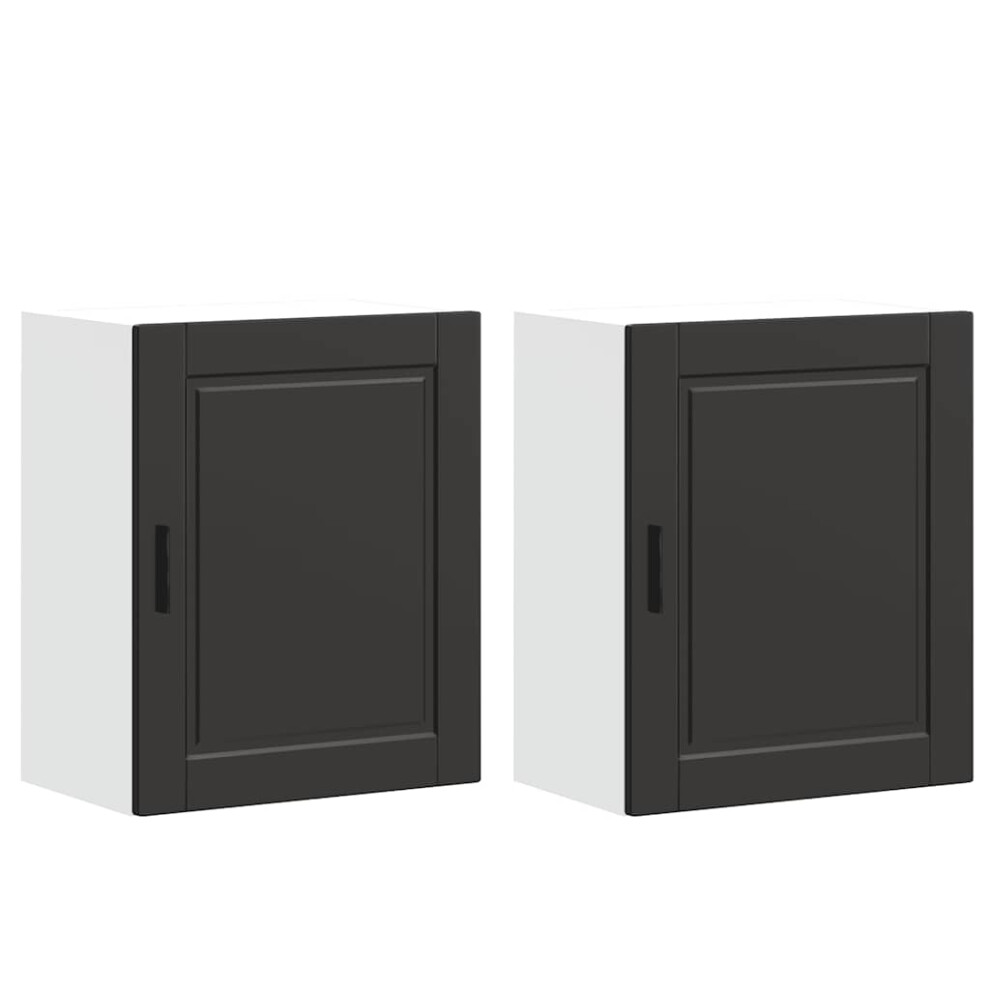 Vidaxl Black (Black) Oven Cabinetâ Kitchen Cabinet Oven Unit Oven Base Unit Engineered Wood