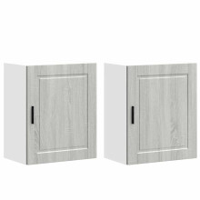 (grey sonoma) vidaXL Oven Cabinet Kitchen Cabinet Oven Unit Oven Base Unit Engineered Wood