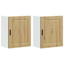 (artisan oak) vidaXL Oven Cabinet Kitchen Cabinet Oven Unit Oven Base Unit Engineered Wood