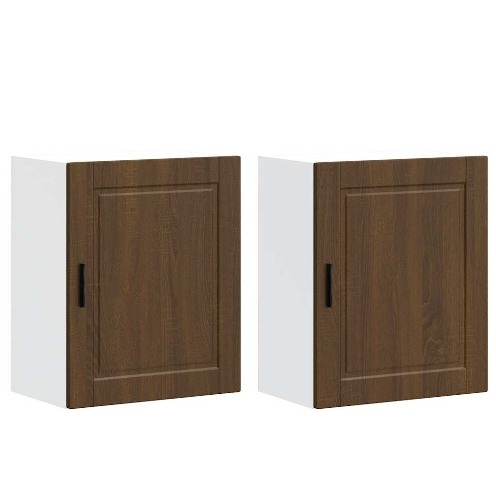 Vidaxl ( Oak) Oven Cabinetâ Kitchen Cabinet Oven Unit Oven Base Unit Engineered Wood Brown
