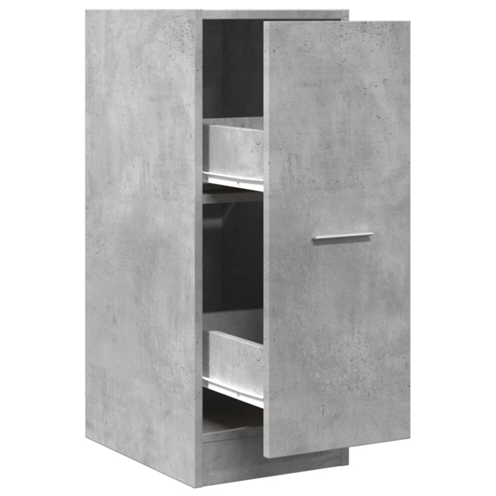 (concrete grey, 30 x 41 x 77.5 cm) vidaXL Apothecary Cabinet Storage Cabinet Apothecary Cupboard Engineered Wood