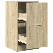 (sonoma oak, 40 x 41 x 77.5 cm) vidaXL Apothecary Cabinet Storage Cabinet Apothecary Cupboard Engineered Wood