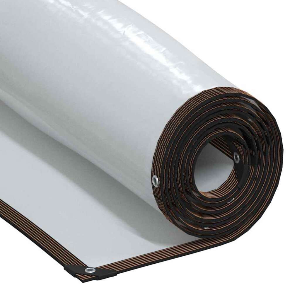 Vidaxl (3 X 3 M) Clear Tarpaulin & Eyelets Clear Tarp Waterproof Tarpaulin Polyethylene