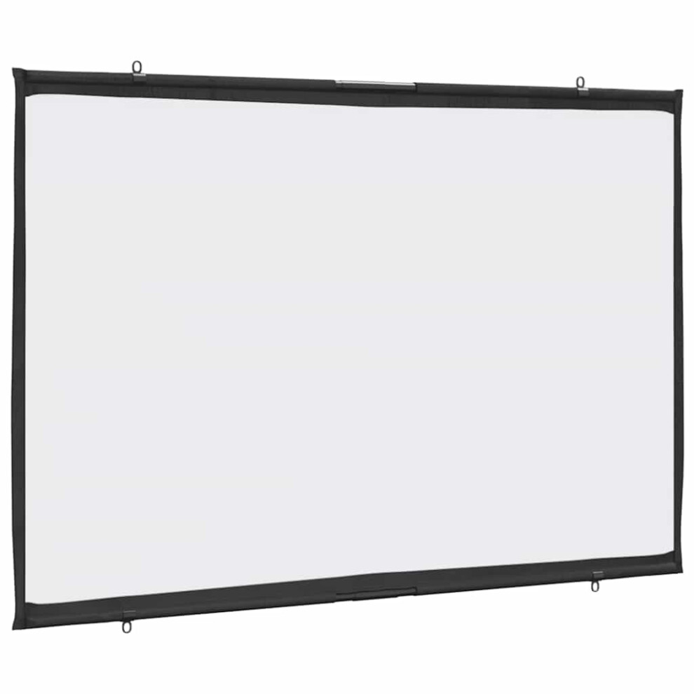 (50'' (16:9)) vidaXL Projection Screen Wall-Hanging Home Theater Presentation Screen 4:3