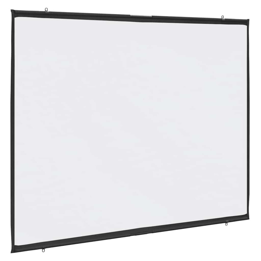 (84'' (4:3)) vidaXL Projection Screen Wall-Hanging Home Theater Presentation Screen 4:3