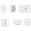 VidaXL (white) vidaXL Kitchen Cabinet Set Highboard Cabinet Storage Cupboard Engineered Wood 5