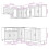 VidaXL (white) vidaXL Kitchen Cabinet Set 11 Piece Cupboard Storage Cabinet Engineered Wood 4