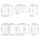 VidaXL (white) vidaXL Kitchen Cabinet Set 11 Piece Cupboard Storage Cabinet Engineered Wood 11