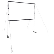 (84'' (16:9)) vidaXL Projection Screen with Stands Home Theater Presentation Screen 4:3