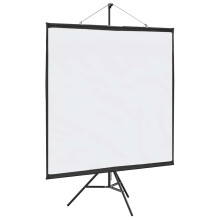 (81'' (1:1)) vidaXL Projection Screen with Tripod Home Theater Presentation Screen 1:1