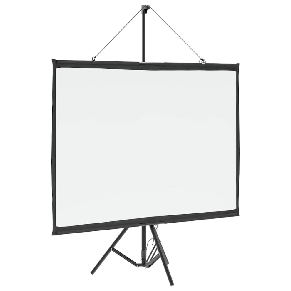 (60'' (4:3)) vidaXL Projection Screen with Tripod Home Theater Presentation Screen 1:1