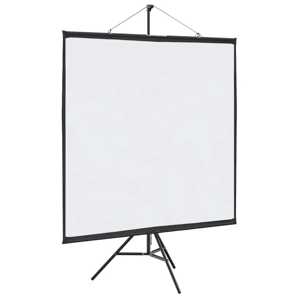 Vidaxl (72'' (1:1)) Projection Screen With Tripod Home Theater Presentation Screen 1:1