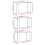 VidaXL (smoked oak) vidaXL Nesting Tables Hallway End Table Coffee Table 3 pcs Engineered Wood 4