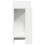 VidaXL (white, 1 pcs) vidaXL Side Tables with Shelf Hallway Tea End Table Centre Accent Sofa Table 5