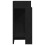 VidaXL (black, 2 pcs) vidaXL Side Tables with Shelf Hallway Tea End Table Centre Accent Sofa Table 6