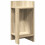 VidaXL (sonoma oak, 2 pcs) vidaXL Side Tables with Shelf Hallway Tea End Table Centre Accent Sofa Table 5