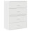VidaXL (white, 2 pcs) vidaXL Cabinets with 2 Drawers Cupboard Sideboard Highboard Engineered Wood 2