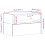 VidaXL vidaXL Wand-Nachttisch Sonoma-Eiche 45x26x28,5 cm 11