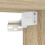 VidaXL vidaXL Wand-Nachttisch Sonoma-Eiche 45x26x28,5 cm 8