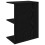 VidaXL (black, 2 pcs) vidaXL Bedside Tables Nightstand Bedroom Bed Table Side Table Engineered Wood 7