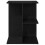 VidaXL (black, 2 pcs) vidaXL Bedside Tables Nightstand Bedroom Bed Table Side Table Engineered Wood 5