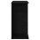VidaXL (black, 2 pcs) vidaXL Bedside Tables Nightstand Bedroom Bed Table Side Table Engineered Wood 6