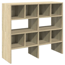 (sonoma oak, 2 pcs) vidaXL Shoe Racks 2 pcs Stackable Brown Oak 89.5x30x40 cm shoe storage rack