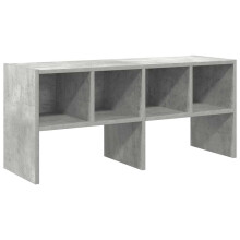 (concrete grey, 1 pcs) vidaXL Shoe Racks 2 pcs Stackable Brown Oak 89.5x30x40 cm shoe storage rack