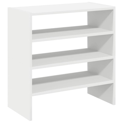 VidaXL (white, 2 pcs) vidaXL Shoe Racks Stackable Shoe Cabinet Shoe Storage Shelf Hallway Cupboard 1