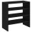 VidaXL (black, 2 pcs) vidaXL Shoe Racks Stackable Shoe Cabinet Shoe Storage Shelf Hallway Cupboard 2