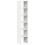 VidaXL (white, 2 pcs) vidaXL Bookcases Stackable Bookshelf Storage Shelf Book Stand Engineered Wood 1