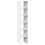 VidaXL (white, 2 pcs) vidaXL Bookcases Stackable Bookshelf Storage Shelf Book Stand Engineered Wood 6