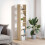 VidaXL (sonoma oak, 2 pcs) vidaXL Bookcases Stackable Bookshelf Storage Shelf Book Stand Engineered Wood 3