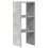 VidaXL (concrete grey, 1 pcs) vidaXL Bookcases Stackable Bookshelf Storage Shelf Book Stand Engineered Wood 2