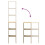 VidaXL (sonoma oak, 2 pcs) vidaXL Bookcases Stackable Bookshelf Storage Shelf Book Stand Engineered Wood 7
