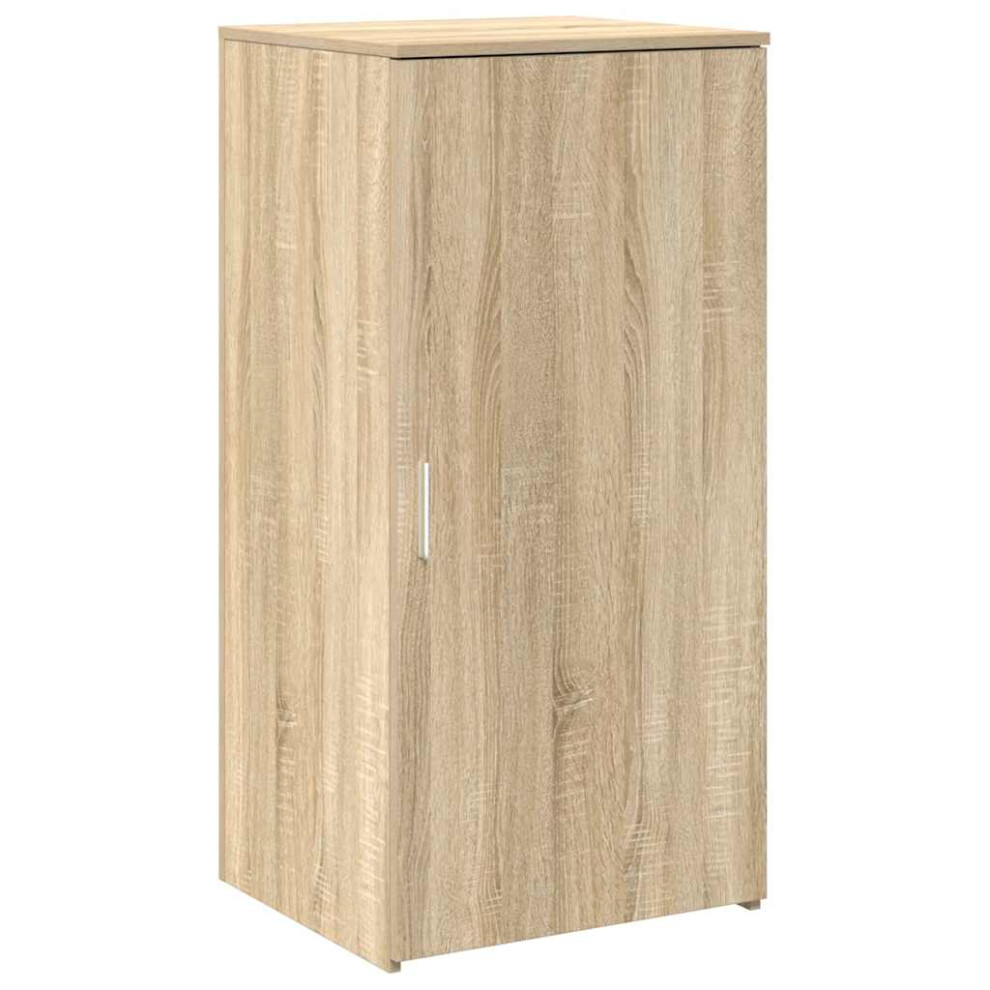 Vidaxl (Sonoma Oak, 50 X 45 X 103.5 Cm) Storage Cabinet Highboard Sideboard Cupboard Buffet Engineered Wood