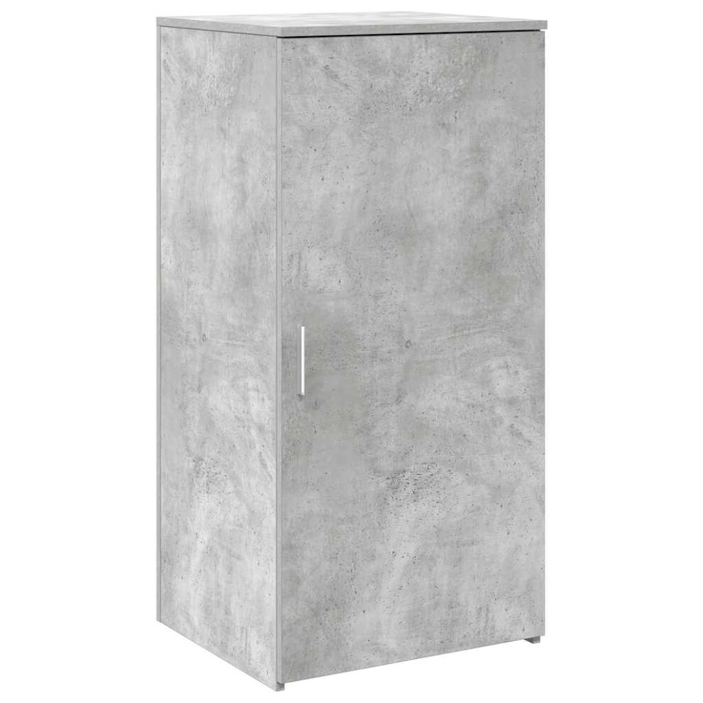 Vidaxl (Concrete Grey, 50 X 45 X 103.5 Cm) Storage Cabinet Highboard Sideboard Cupboard Buffet Engineered Wood