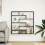 VidaXL (black) vidaXL Wall Cube Shelf Floating Storage Shelf 7 Compartments Engineered Wood 3