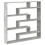 VidaXL (concrete grey) vidaXL Wall Cube Shelf Floating Storage Shelf 7 Compartments Engineered Wood 2