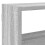 VidaXL (grey sonoma) vidaXL Wall Cube Shelf Floating Storage Shelf 7 Compartments Engineered Wood 4