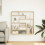 VidaXL (sonoma oak) vidaXL Wall Cube Shelf Floating Storage Shelf 7 Compartments Engineered Wood 3