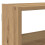 VidaXL (artisan oak) vidaXL Wall Cube Shelf Floating Storage Shelf 7 Compartments Engineered Wood 7