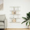 VidaXL (white) vidaXL Wall Cube Shelf 12 Compartments Storage Floating Shelf Engineered Wood 3