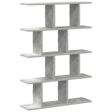 (concrete grey) vidaXL Wall Cube Shelf 12 Compartments Storage Floating Shelf Engineered Wood